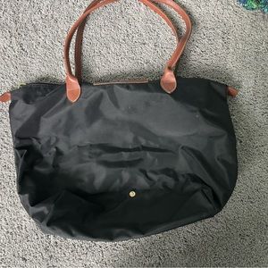 Great Condition Longchamp Le Pliage Shoulder Bag Large